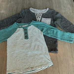 Long sleeve boys toddler shirts